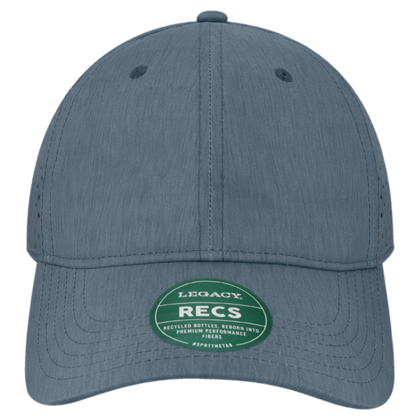 LEGACY Reclaim Sport Mesh Cap, Eco Navy, Front view