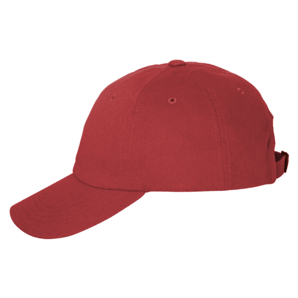 LEGACY Relaxed Twill Dad Hat, Cardinal / Cardinal, Left Side view