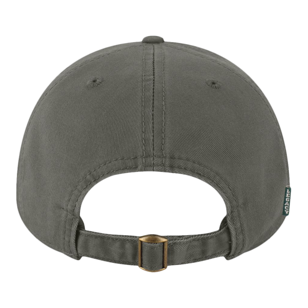 LEGACY Relaxed Twill Dad Hat, Dark Grey / Dark Grey, Back view