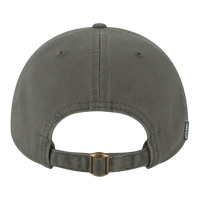LEGACY Relaxed Twill Dad Hat, Dark Grey / Dark Grey, Back view