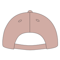LEGACY Relaxed Twill Dad Hat, Dusty Rose, Back view