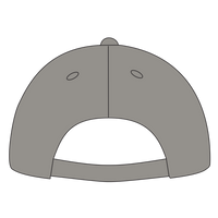 LEGACY Relaxed Twill Dad Hat, Grey, Back view