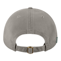 LEGACY Relaxed Twill Dad Hat, Grey / Grey, Back view