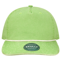 LEGACY Skully Cap, Lime Green, Front view