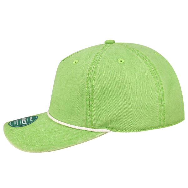 LEGACY Skully Cap, Lime Green, Left Side view