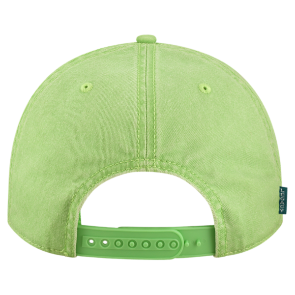 LEGACY Skully Cap, Lime Green / Lime Green, Back view