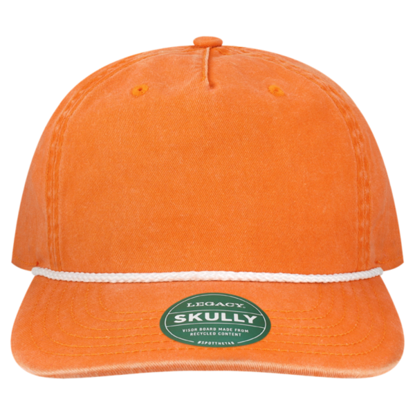 LEGACY Skully Cap, Tangerine Orange / Tangerine Orange, Front view