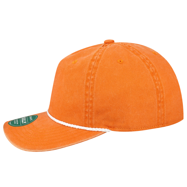 LEGACY Skully Cap, Tangerine Orange / Tangerine Orange, Left Side view