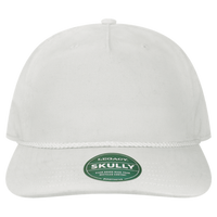 LEGACY Skully Cap, White / White, Front view