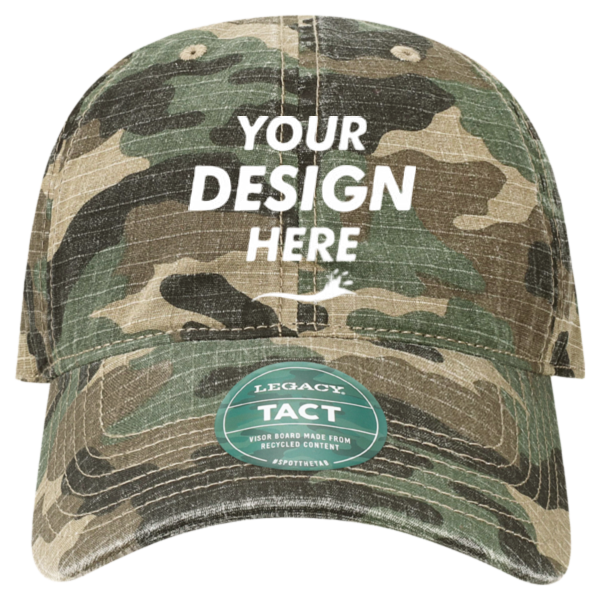 LEGACY Tacticool Cap, Army Camo / Army Camo, Front view, Mockup