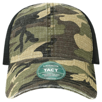 LEGACY Tacticool Cap, Army Camo / Black, Front view