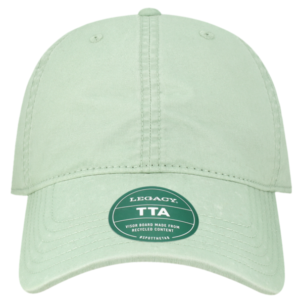 LEGACY Terra Twill Cap, Aloe / Aloe, Front view