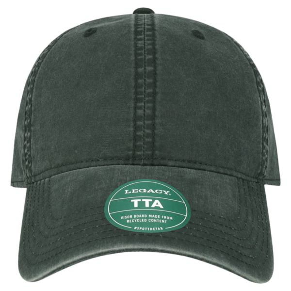 LEGACY Terra Twill Cap, Black / Black, Front view