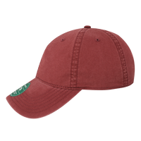 LEGACY Terra Twill Cap, Burgundy / Burgundy, Left Side view