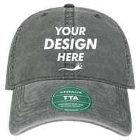 LEGACY Terra Twill Cap, Cinder / Cinder, Front view, Mockup