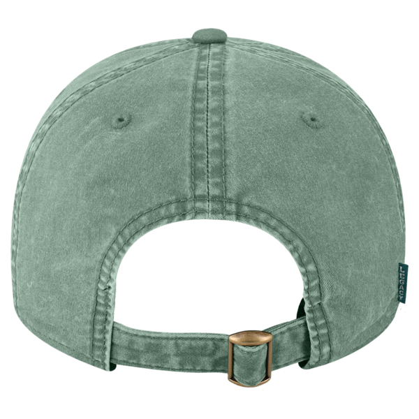 LEGACY Terra Twill Cap, Dark Green / Dark Green, Back view