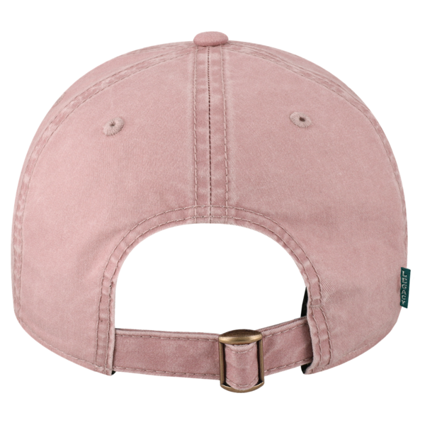 LEGACY Terra Twill Cap, Dusty Rose / Dusty Rose, Back view