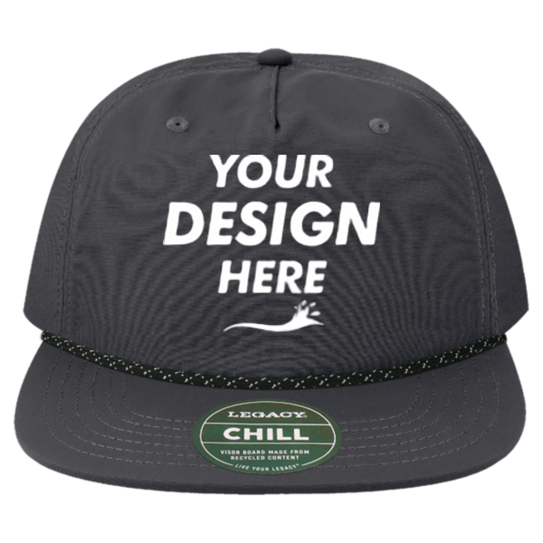LEGACY The Chill Cap, Black, Front view, Mockup