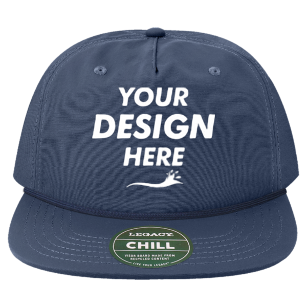 LEGACY The Chill Cap, Navy, Front view, Mockup