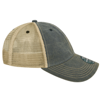 LEGACY Youth Old Favorite Trucker Cap, Navy / Khaki / Khaki, Right Side view