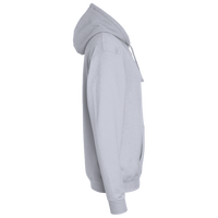 Lane Seven Unisex Heavyweight Pullover Hooded Sweatshirt, Heather Grey, Right Sleeve view