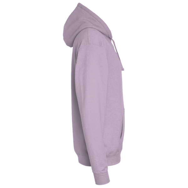 Lane Seven Unisex Heavyweight Pullover Hooded Sweatshirt, Lavender, Right Sleeve view