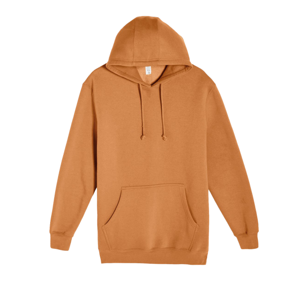 Lane Seven Unisex Heavyweight Pullover Hooded Sweatshirt, Meerkat, Front view