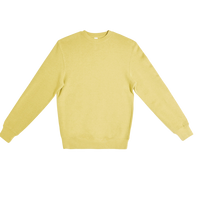 Lane Seven Unisex Premium Crewneck Sweatshirt, Antique Gold, Front view