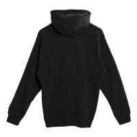 Lane Seven Unisex Premium Full-Zip Hooded Sweatshirt, Black, Back view