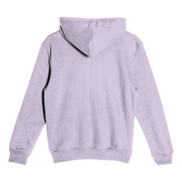 Lane Seven Youth Premium Pullover Hooded Sweatshirt, Lilac, Back view