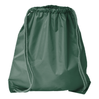 Liberty Bags Drawstring Pack with DUROcord, Forest, Front view