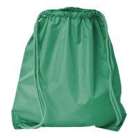 Liberty Bags Drawstring Pack with DUROcord, Kelly, Front view