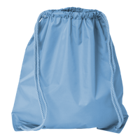 Liberty Bags Drawstring Pack with DUROcord, Light Blue, Front view