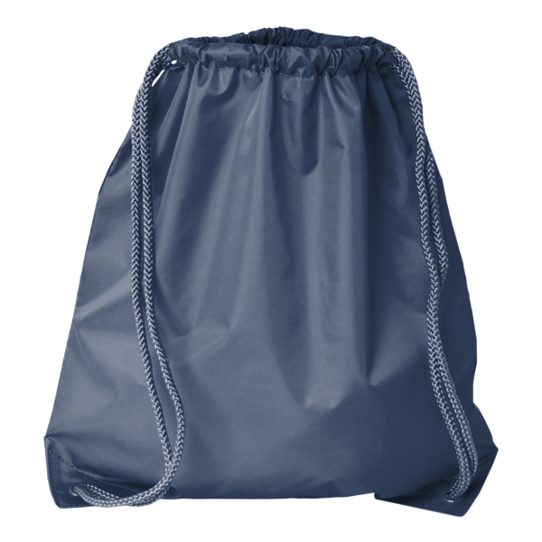 Liberty Bags Drawstring Pack with DUROcord, Navy, Front view