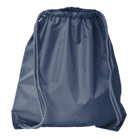 Liberty Bags Drawstring Pack with DUROcord, Navy, Front view