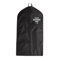 Liberty Bags Garment Bag, Black, Front view, Mockup
