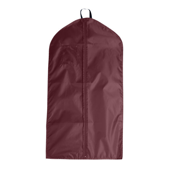 Liberty Bags Garment Bag, Maroon, Front view
