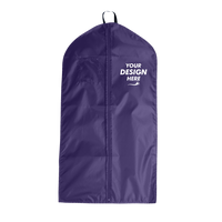 Liberty Bags Garment Bag, Purple, Front view, Mockup