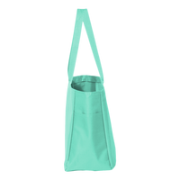 Liberty Bags Must Have Tote, Florida Teal, Side Pocket view