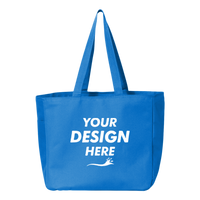 Liberty Bags Must Have Tote, Royal, Front view, Mockup