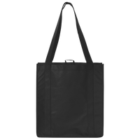 Liberty Bags Non-Woven Reusable Shopping Bag, Black, Back view