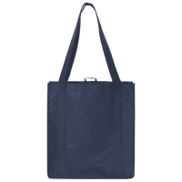 Liberty Bags Non-Woven Reusable Shopping Bag, Navy, Back view