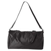 Liberty Bags Recycled 18” Small Duffel Bag, Black, Front view
