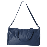 Liberty Bags Recycled 18” Small Duffel Bag, Navy, Front view