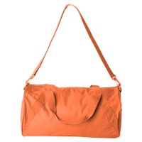 Liberty Bags Recycled 18” Small Duffel Bag, Orange, Back view
