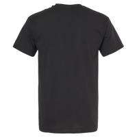 M&O Men's Gold Soft Touch T-Shirt, Black, Back view