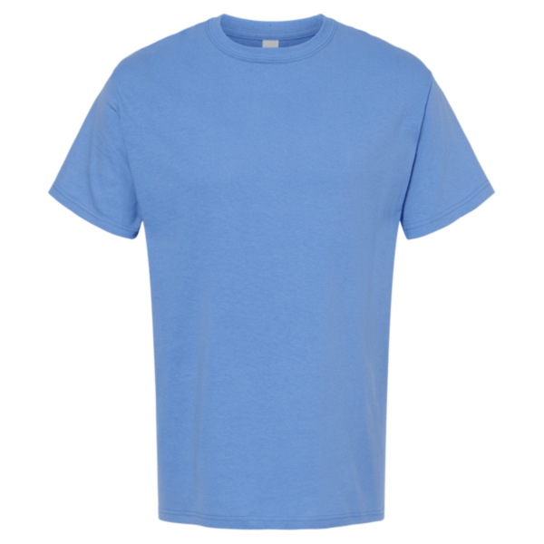 M&O Men's Gold Soft Touch T-Shirt, Carolina Blue, Front view