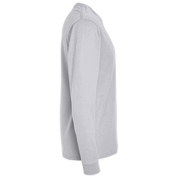 M&O Unisex Gold Soft Touch Long Sleeve T-Shirt, Athletic Grey, Right Sleeve view