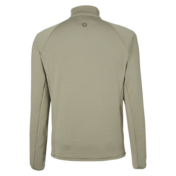 Marmot Men's Leconte Fleece Jacket, Vetiver, Back view