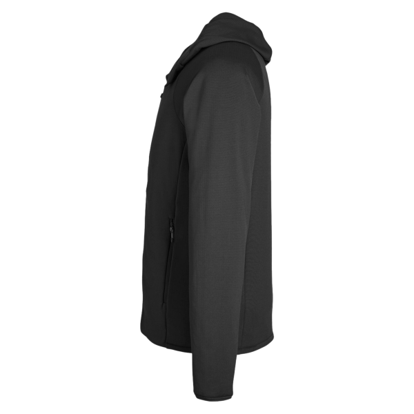 Marmot Men's Leconte Full-Zip Hooded Jacket, Black, Left Sleeve view